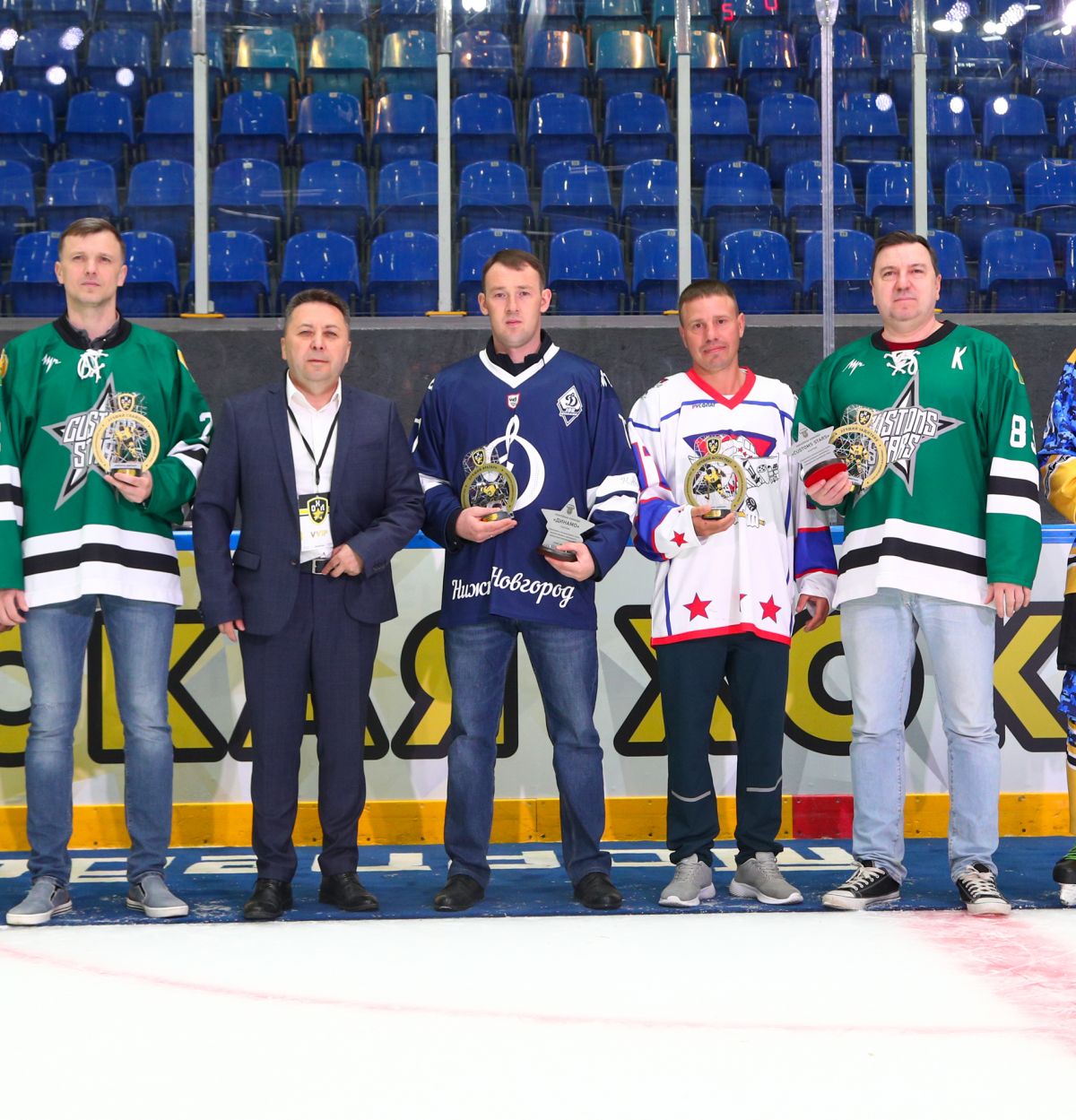 Определены лучшие игроки 4-го сезона Офицерской Хоккейной Лиги в Нижнем Новгороде